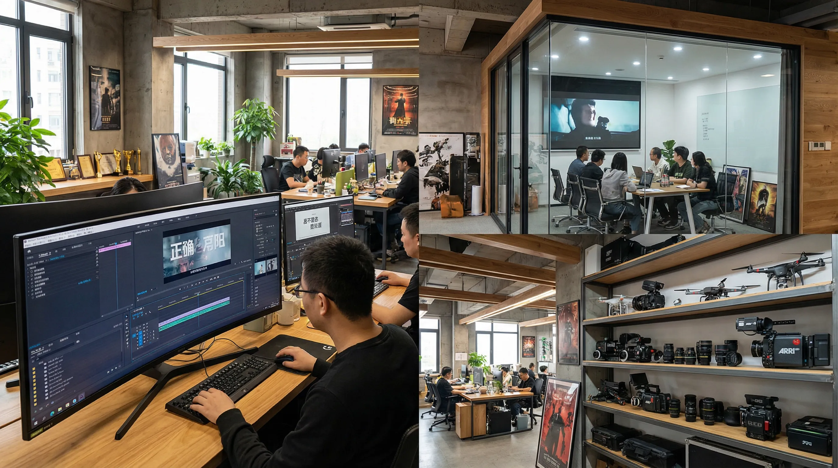 香蕉视频影视传媒公司办公室